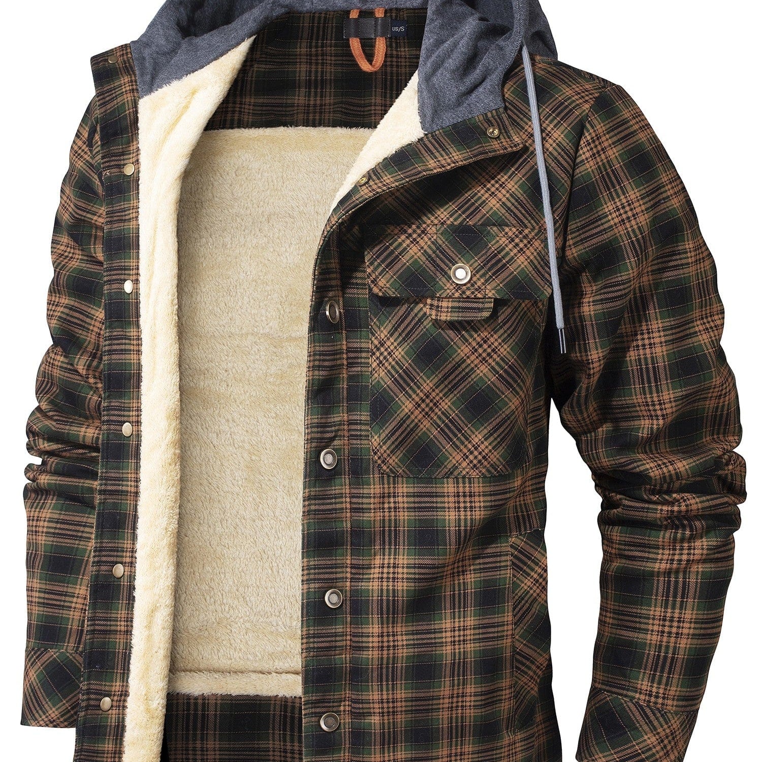 AlpenNord™ | Flis kaput Woodland