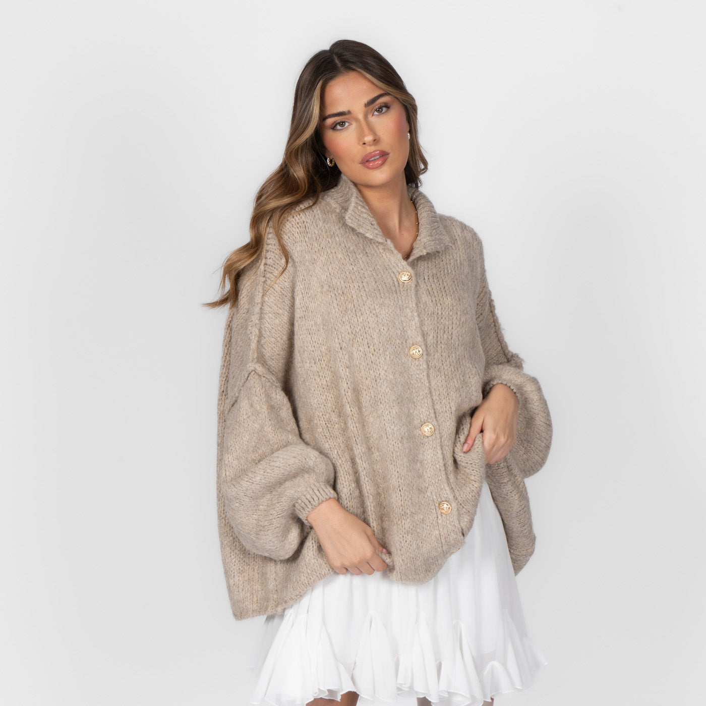 Oversized Kardigan "CozyGlam"