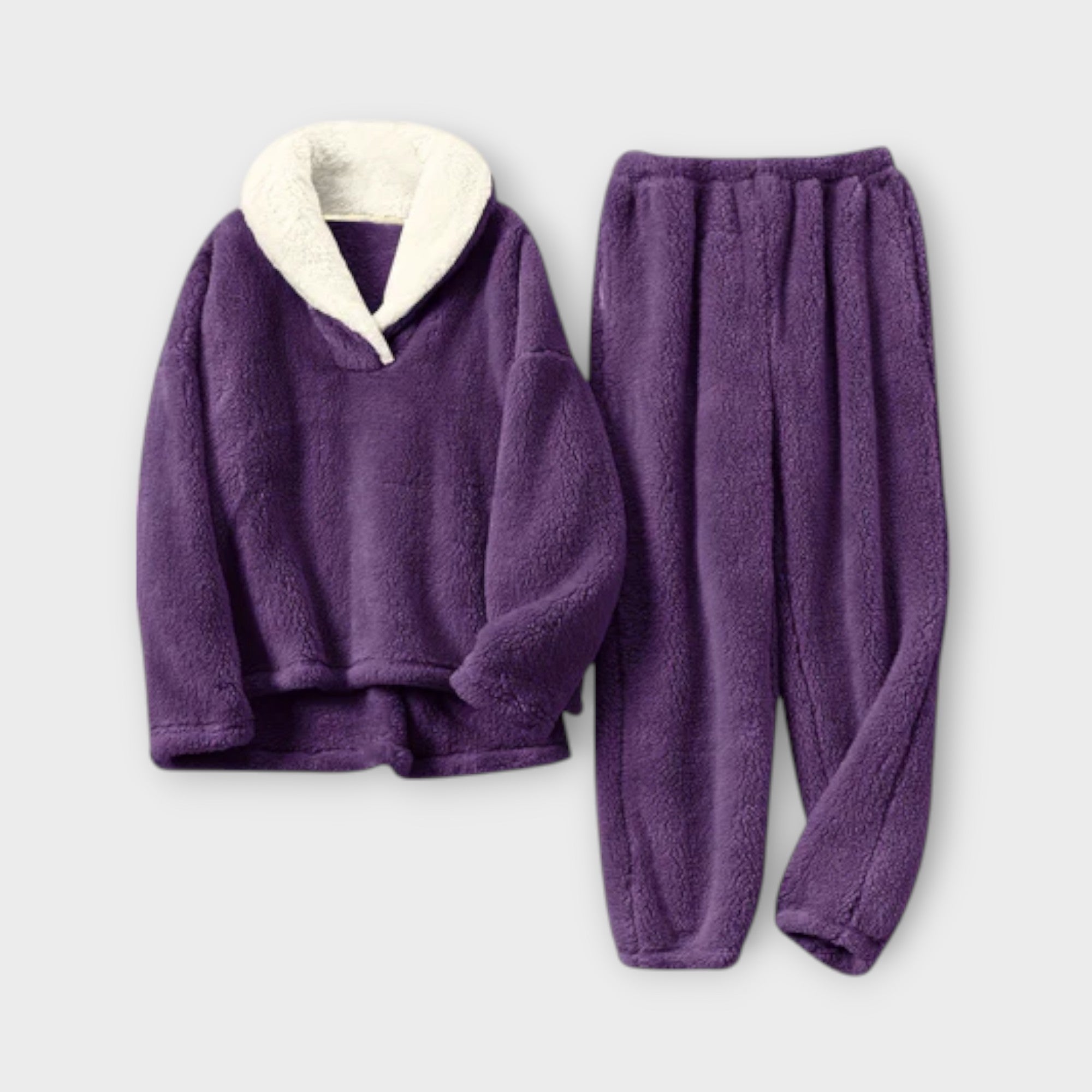 Estela – Flanelski komplet sa džemperom i pantalonama