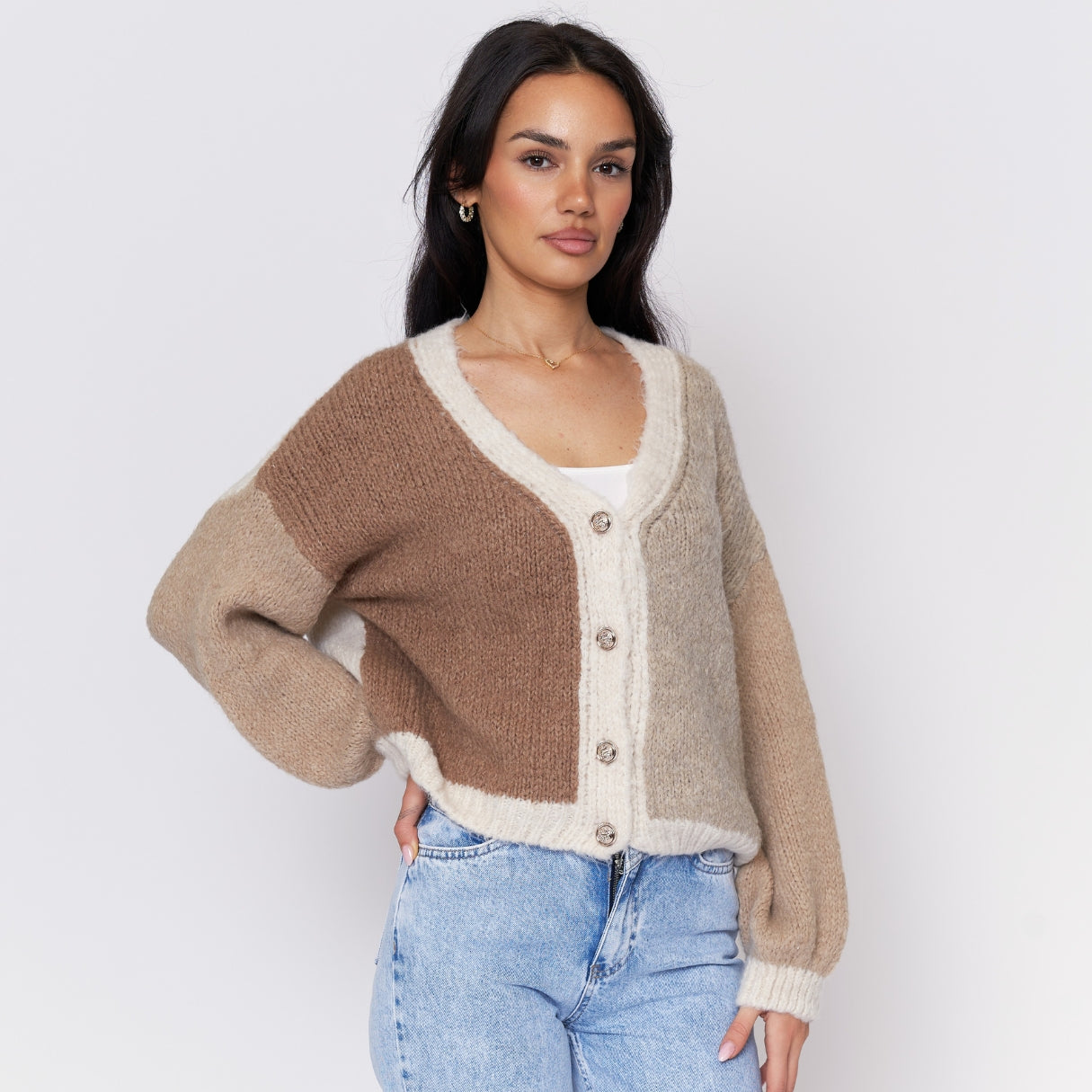 Pastel Velvet oversized kardigan