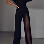 Ines – Elegantni kombinezon širokih nogavica