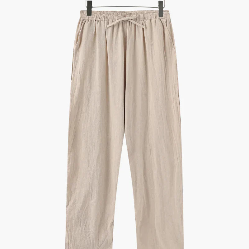Ležerne lanene pantalone