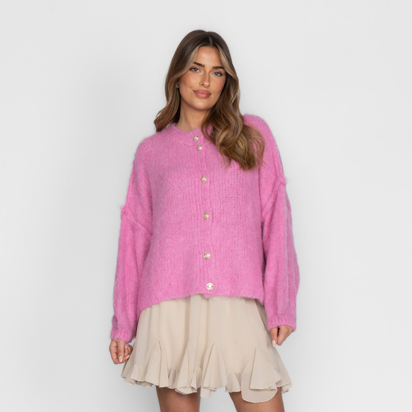 Ultra Mekani Kratki Kardigan "CozyGlam"