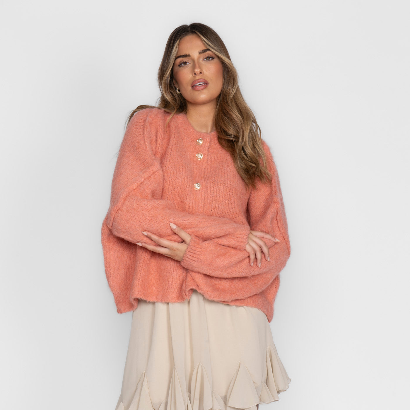 Ultra Mekani Kratki Kardigan "CozyGlam"