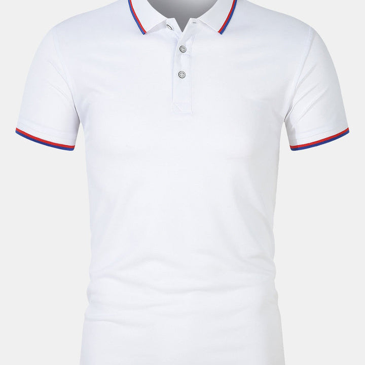Polo majica – pletena sa kopčanjem