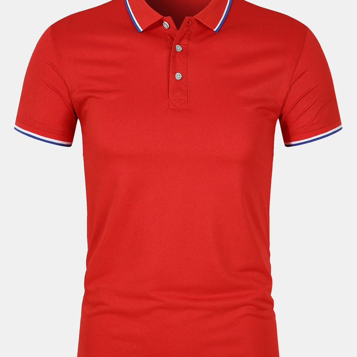Polo majica – pletena sa kopčanjem