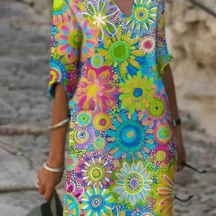 Concetta™ | ŠARENA CVJETNA HALJINA SAVRŠENA ZA SVAKU PRILIKU