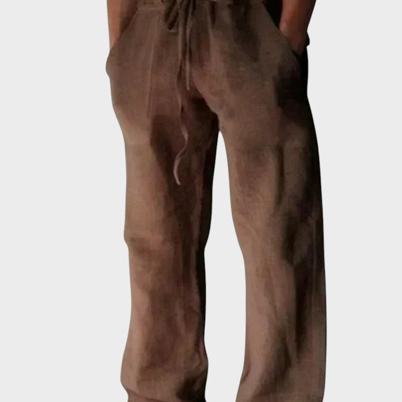 Ležerne pantalone na vezivanje