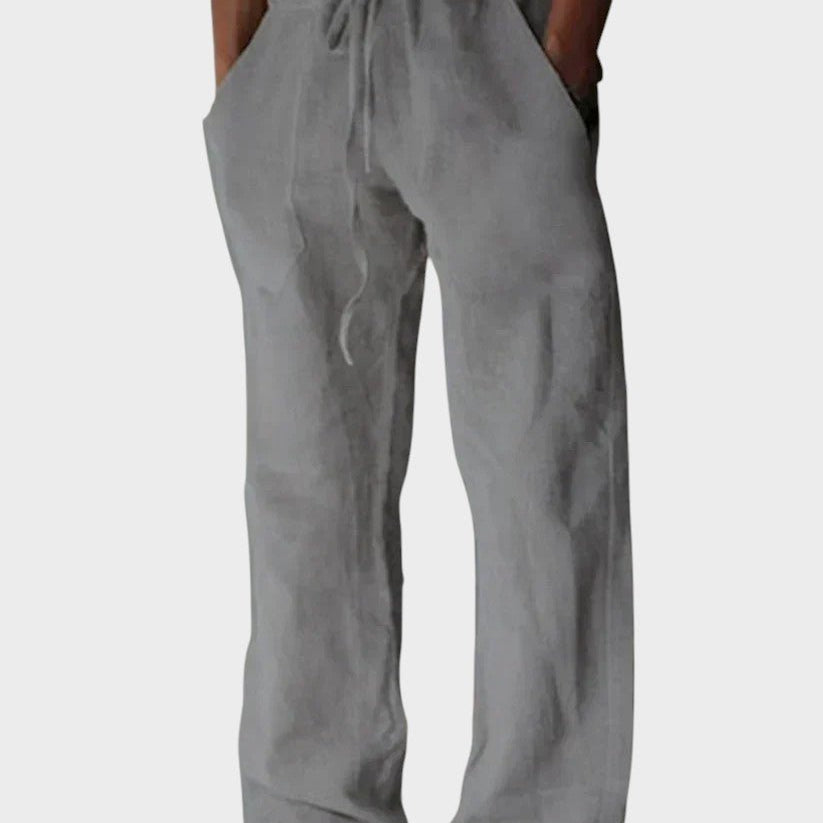 Ležerne pantalone na vezivanje