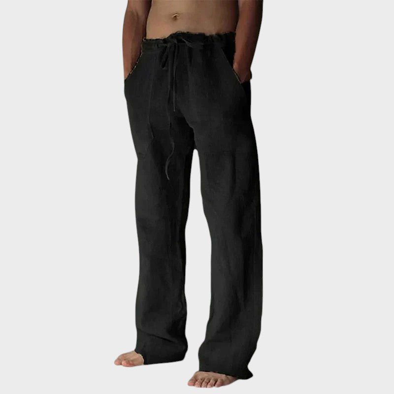 Ležerne pantalone na vezivanje