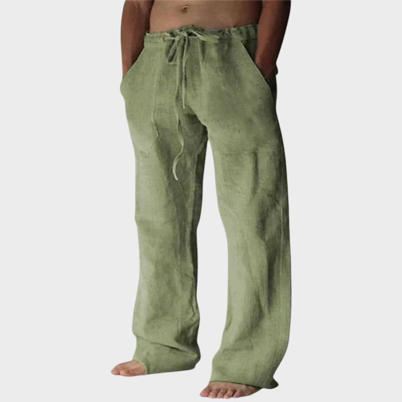 Ležerne pantalone na vezivanje