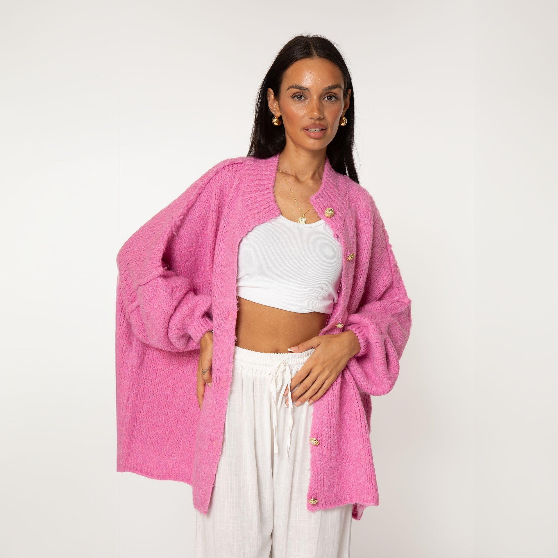 Oversized Kardigan "CozyGlam"