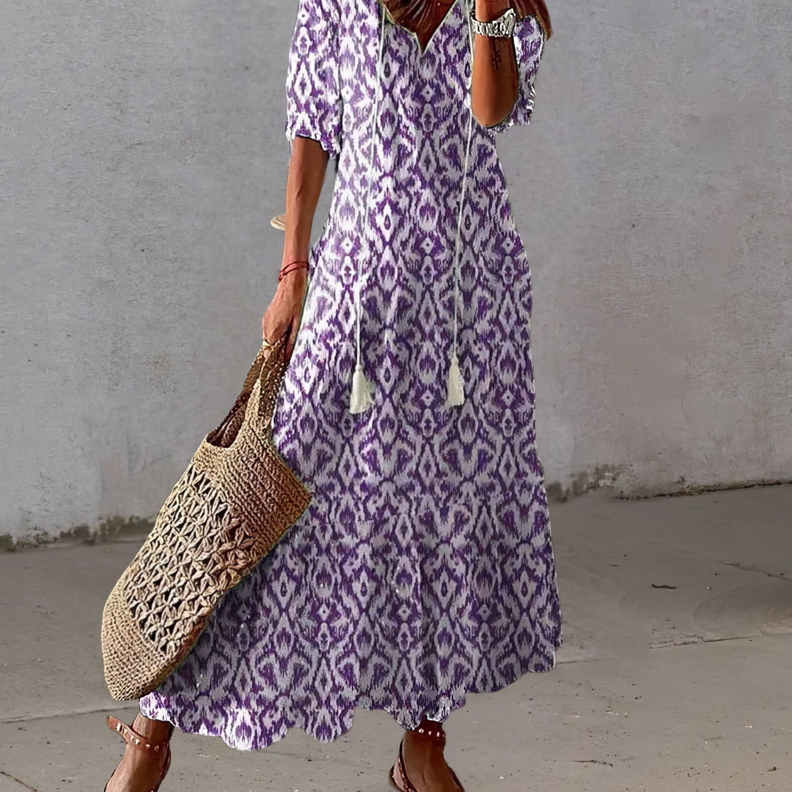 Diana™ - Boho haljina koja prekriva stomak